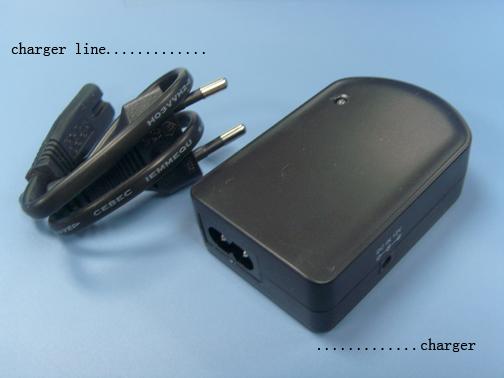 Charger & changer line for e-cigarette V8 (free shipping)